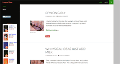 Desktop Screenshot of lacquerwear.com
